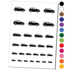 Automobile Car SUV Vehicle Temporary Tattoo Water Resistant Set