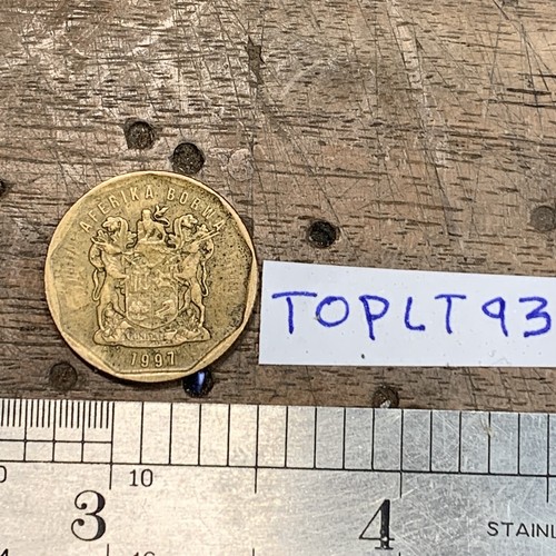 South Africa 20 Cents Tswana Legend - AFERIKA BORWA Coin 1997 - TOPLT93 - Picture 3 of 6