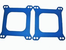 Holley Carburetor Carb Base Gasket Flange 2 Pack Edelbrock Blue Non Stick G5