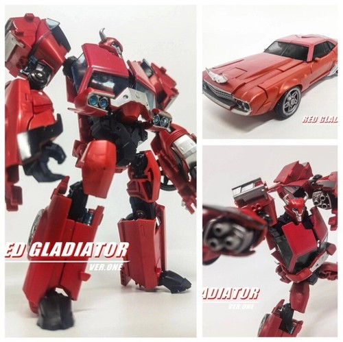 APC RED GLADIATOR ONE Ver For Cliffjumper Transformable toys model action figure - Picture 2 of 14