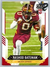 2021 Score Rashod Bateman Rookie Baltimore Ravens RC #327