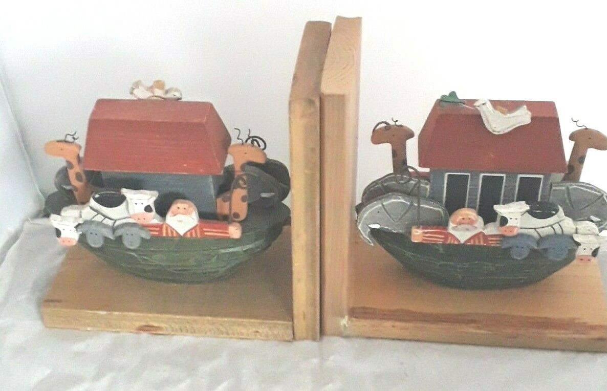 GISELA GRAHAM LTD NOAHS ARC BOOKENDS