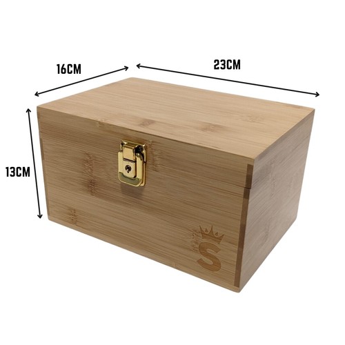 SMO T4X Deluxe Smokers Rolling Box - Lockable Storage - Removable Roll Tray - Picture 2 of 7