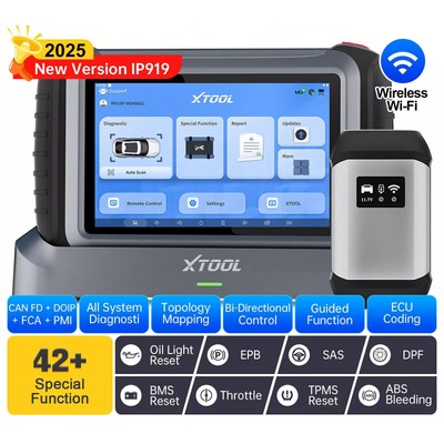  XTOOL IP919 Profi KFZ OBD2 Diagnosegerät Scanner Fehlerauslesegerät ALL SYSTEM