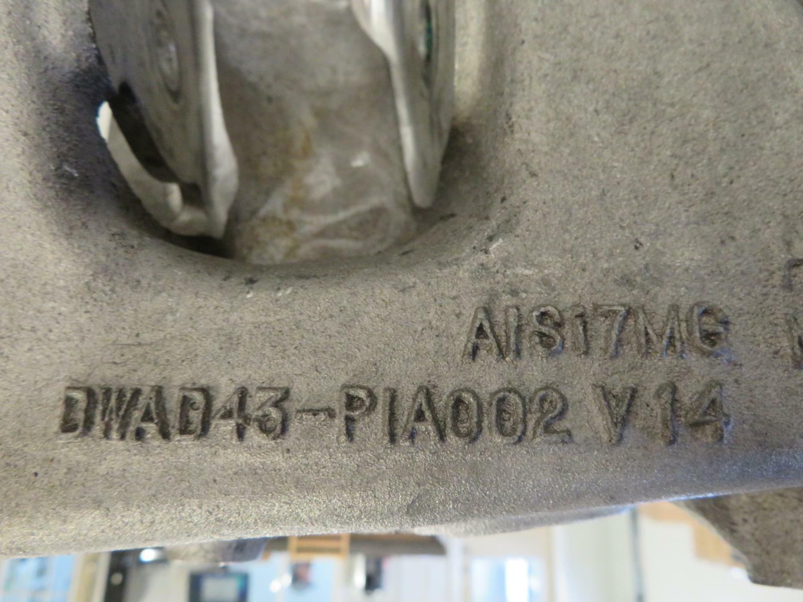2012 ASTON MARTIN RAPIDE REAR SUSPENSION CRADLE OEM AD43-5R003-BC