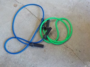 Champion Barbell Weighted Jump Rope With Green Finish 1024159