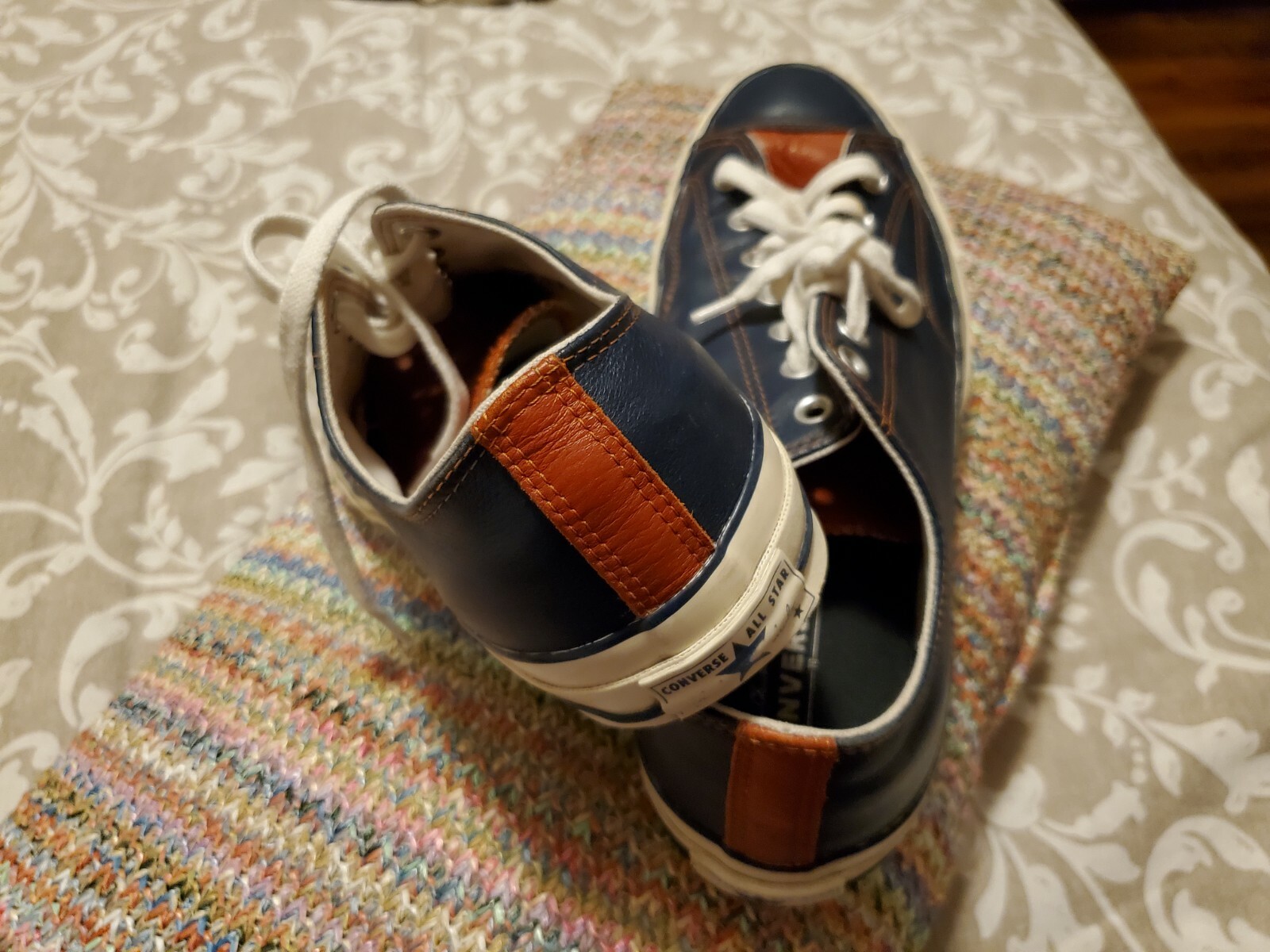 Rare Converse Chuck Taylor All Star European Multi Color Leather