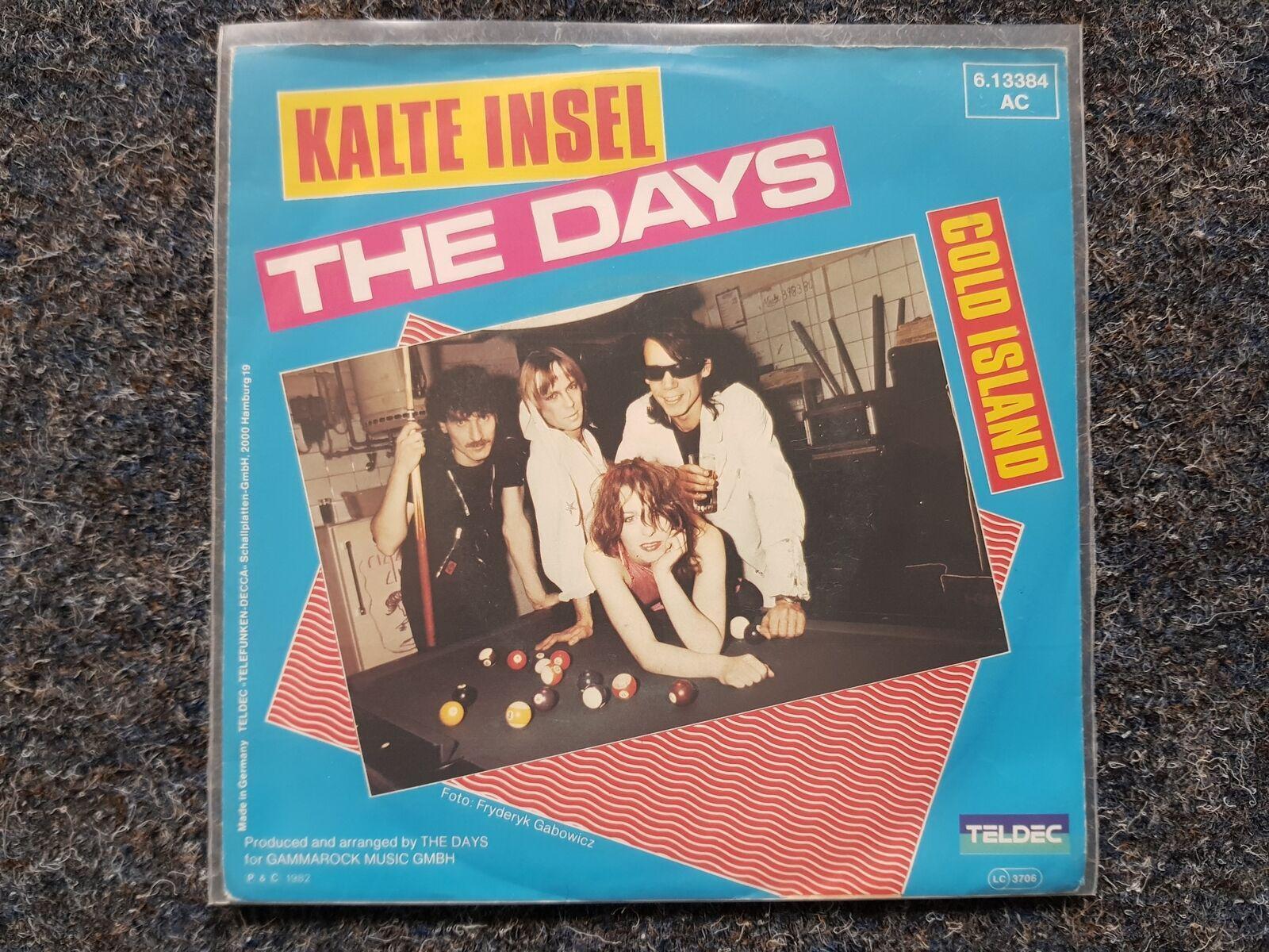 7"" Single Vinyl The Days - Kalte Insel/ Cold Island