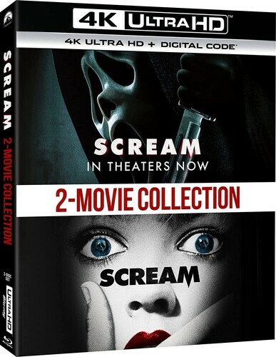 Scream: 2-Movie 4k Collection (1996 & 2022) with Slipcover And