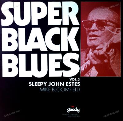 Sleepy John Estes - Super Black Blues Vol. 3 LP (VG-/VG) ´