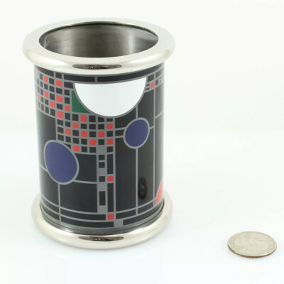 ACME Studio FRANK LLOYD WRIGHT  Playhouse Black'' Pencil Pot / Pencil Cup