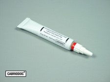 Cabrio Verdeck Reparatur Schwarz Stoff + Kunststoffdach Set für alle Marken