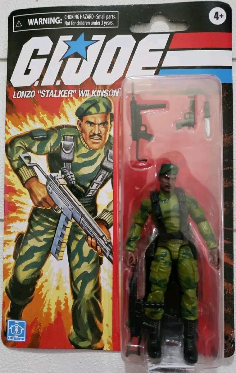 Gijoe G.I. Joe Retro Vintage Collection MOC Lonzo Stalker