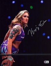 Kris Statlander Signed 11x14 Photo BAS COA WWE AEW ROH CZW GCW Picture Autograph