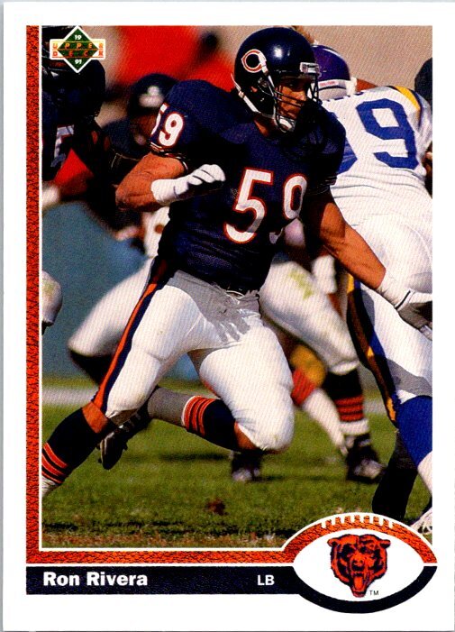 1991 Upper Deck #432 Ron Rivera NearMint/Mint