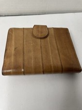 VINTAGE, TAN, EEL SKIN WALLET