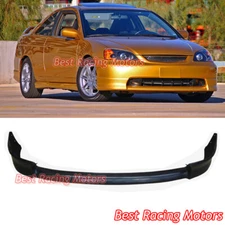 For 2001-2003 Honda Civic 2/4dr HFP Style Front Bumper Lip (Urethane)
