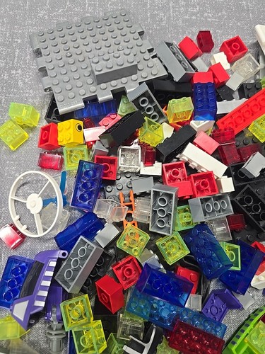 Mega Bloks Blok Bots Space Building Set 2000 Parts Lot 90s Space Figures - Picture 6 of 7