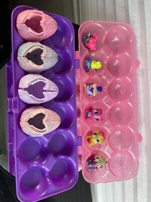 Hatchimals CollEGGtibles Egg Carton with Figures Surprise Mini Toy Lot
