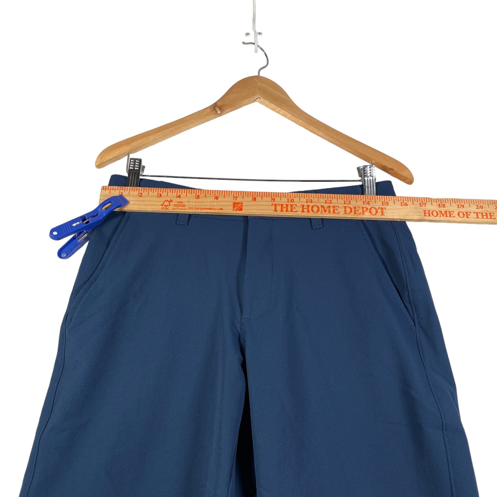 Under Armour Shorts Mens 30 Blue Matchplay Golf Chino 4 Way Stretch Fast Dry NEW thumbnail 6