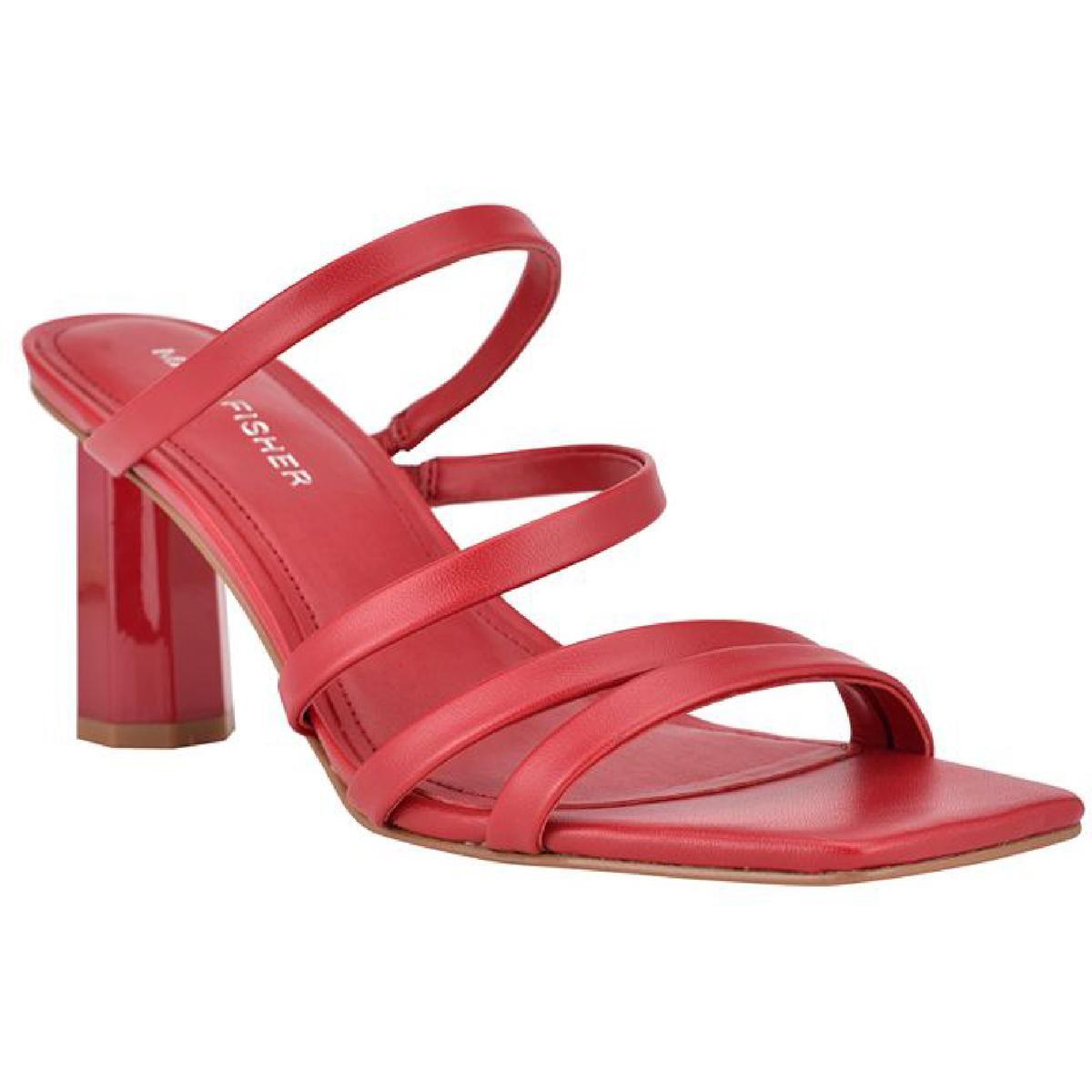 Marc Fisher / женские красные босоножки на ремешках Kristin 5.5 среднего размера (B,M) BHFO 3714