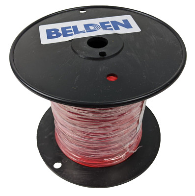 1000ft Belden 83003 0021000 Hook-Up Wire PTFE 24AWG High Temp 200C Red NEW
