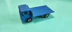 2.5" Vintage By Lesney Matchbox Series No. 60 Blue Site Hut Blue Flatbed Truck