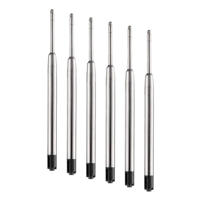 TikiPen Parker Compatible 1mm Ballpoint Pen Refills. Smooth Writing German Ink