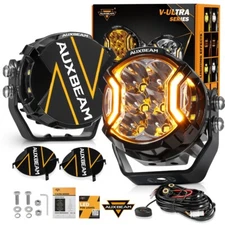 AUXBEAM 3"Inch LED Work Light Pods Spot OffRoad Lights Truck Driving ATV FOG DRL