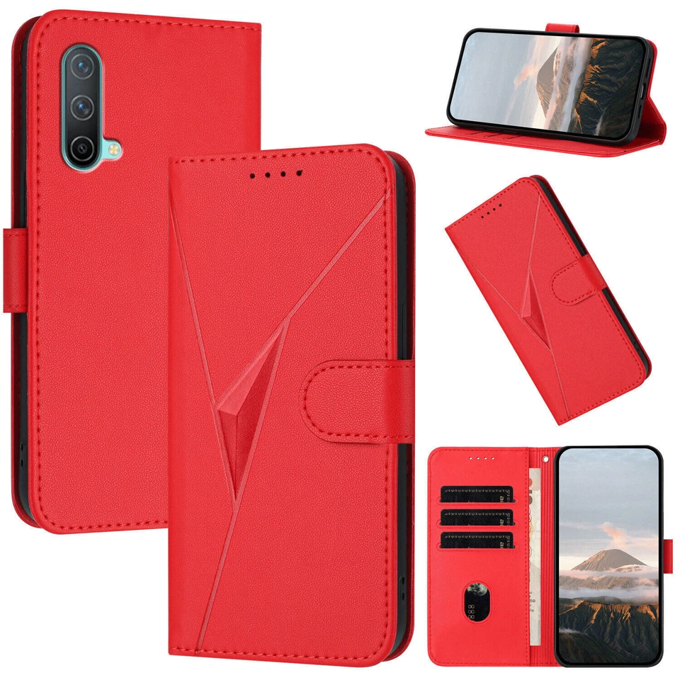 Flip Leather Wallet Phone Case For 0neplus 13 12 11 9 8 Pro 9R Nord 2 3 4 Ace 2 - Image 2 of 4