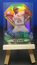 2022 Topps Series 2 Bob Gibson Diamond Greats Die-Cut Black /299 #DGDC-50