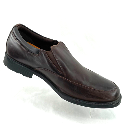 Rockport‎ Men V74302 Hydro-Shield Waterproof Leather Loafers Brown 12 Extra Wide ROCKPORT Waterproof Hydro-Shield Oxford Premium Leather  main image 4