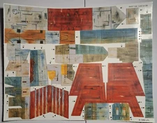 POTF 95 Star Wars X-Wing Replacement Toy Sticker - Peel & Stick - No Need To Cut