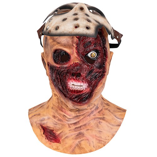 Halloween Mask Latex Head Set "Friday the 13th" Jason Head Set Bar Dance