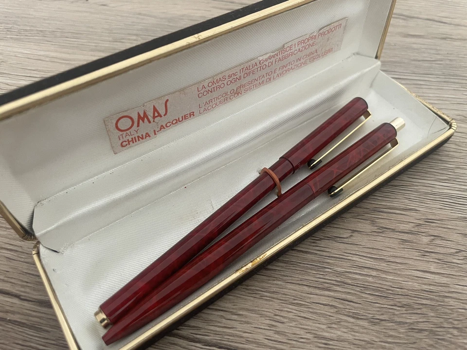 2 stylo OMAS Le Premier Fonctionne Et Le Deuxième Non - Photo 2/2