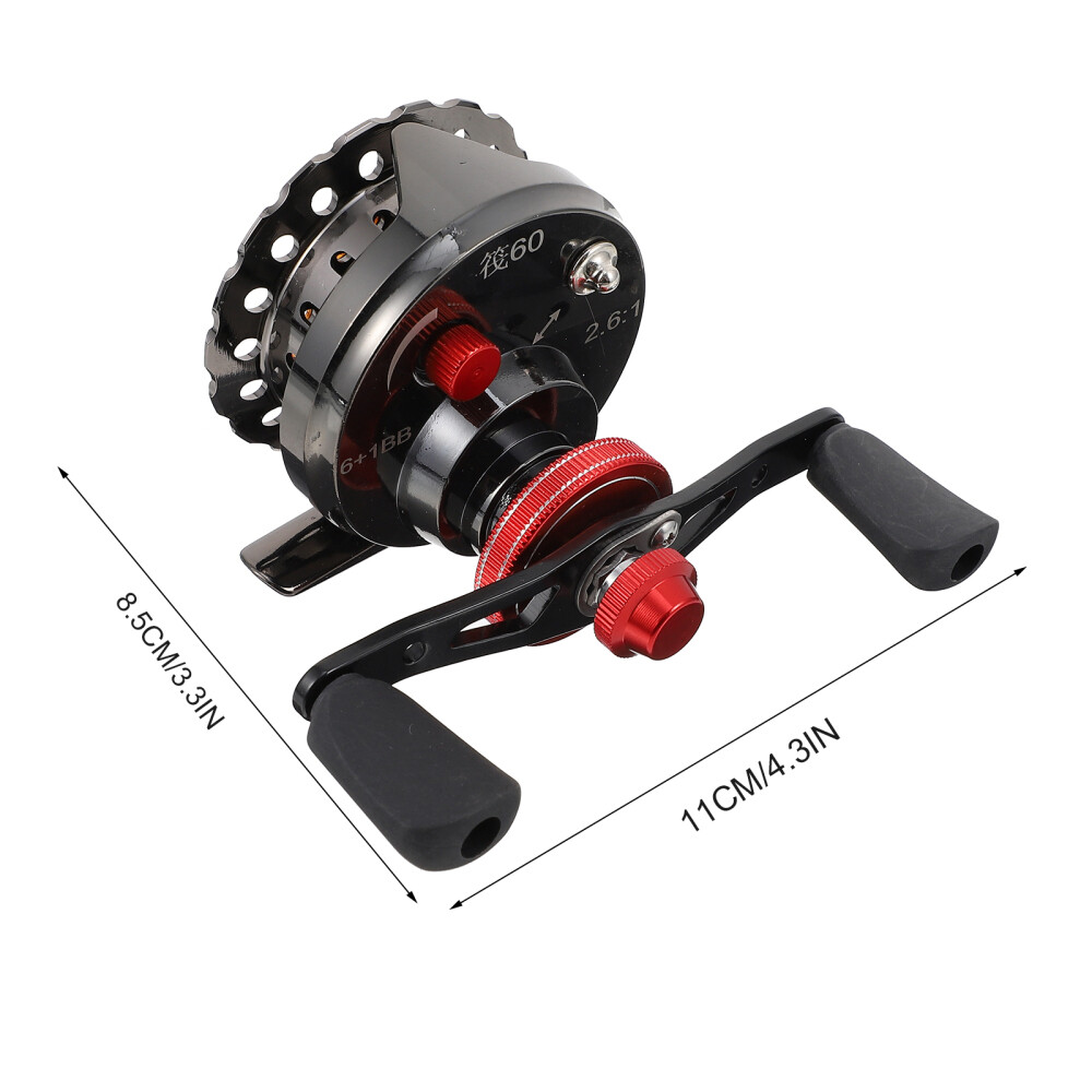 Moulinet De Pêche Mer Gros Poissons – Doré, Main Droite, Capacité 0.50-608 M, ACT351