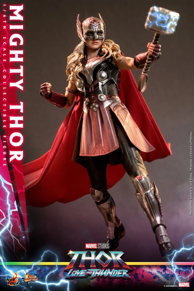 Figura 1/6 Preventa Hot Toys Marvel MMS663 Thor: Love And Thunder Mighty Thor Foto 3 de 4