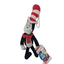 Dr Seuss Plush Ornament Cat in the Hat 8" Holiday Christmas 2003