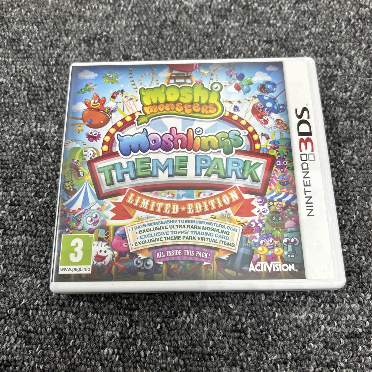 Moshi Monsters Moshlings Theme Park Limited Edition Nintendo DS | eBay UK