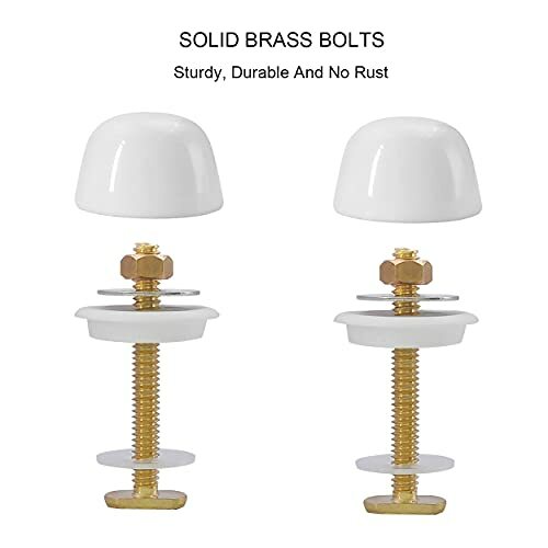 Wax Ring For Toilet – 2 Pack Extra Thick 30mm Toilet Wax Seal Kit With Stainless Steel Bolts For 3" & 4" Pipes