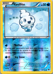 Vanillite 43/162 XY BREAKthrough Reverse Holo