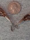 Navajo KEVIN BILLAH Dragonfly Pendant, 5-Strand 20" Necklace Sterling Turquoise  — photo 4