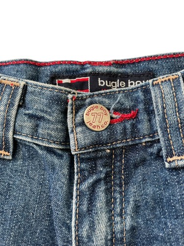 Bugle Boy Denim Jean Shorts Blue 100% Cotton Boys Size 6 20x9 Good Condition - Picture 3 of 10