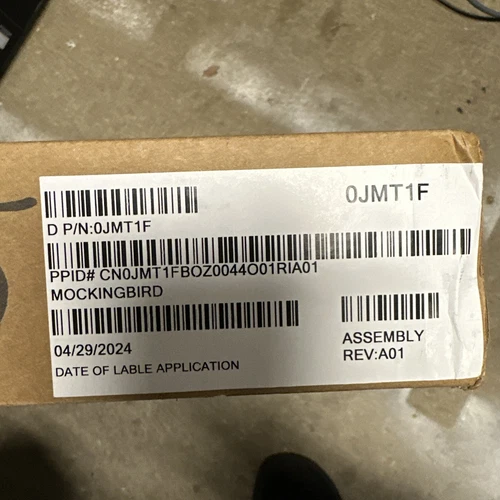 New Latitude 3510 LCD assembly w/Hinges and Bezel P/N: JMT1F