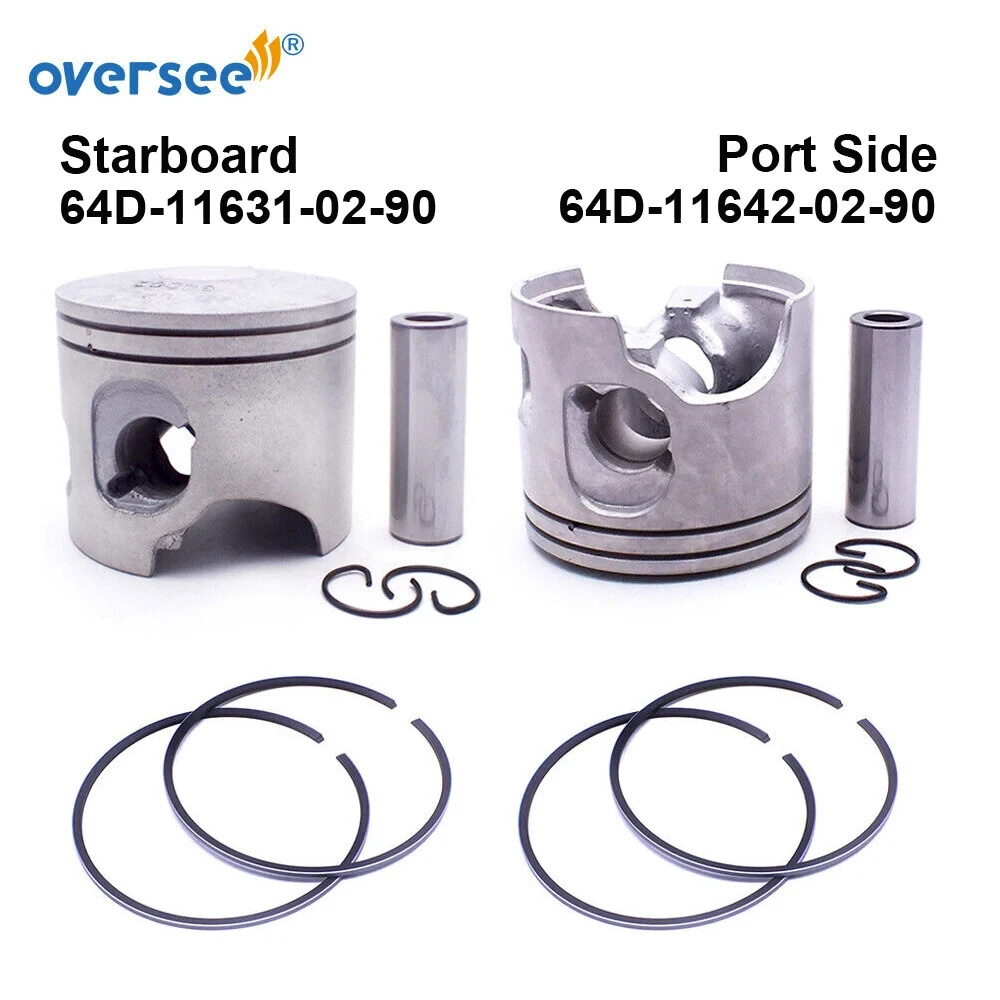 64D-11631-02-90 64D-11642-02-90 PISTON &RING SET FOR YAMAHA 64D-11631-02-90 64D-11642-02-90 PISTON &RING SET FOR YAMAHA