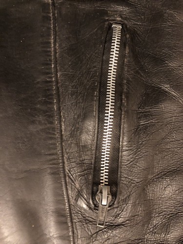 Canadian Leather Cafe Racer Jacket - XL - Bild 6 von 12