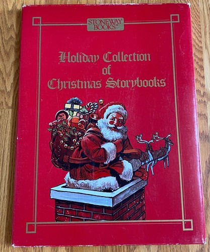 Holiday Collection of Christmas Storybooks 1988 Stoneway Books Set of 6 19x14 - Picture 2 of 6