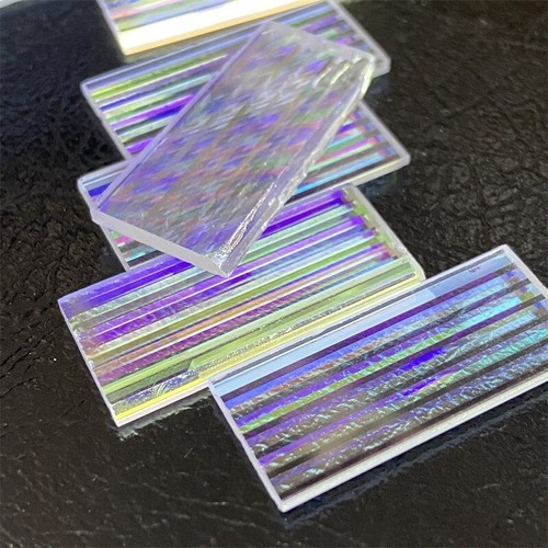 10PCS Prisme en Verre Optique Défectueux Science Recherche Prismes pour Bricolage Décoration - Photo 7/12