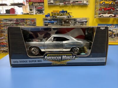 ミニカー AMERICAN MUSCLE 1969 DODGE SUPERBEE AMERICAN MUSCLE ELITE 1969 DODGE SUPER BEE (CHROME) LIMITED
