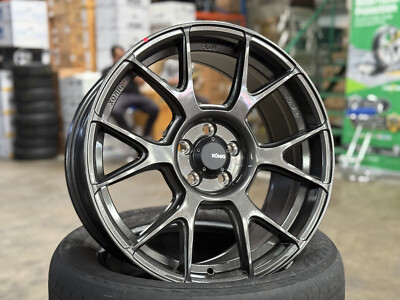 New 17x8 KONIG AMPLIFORM (4 Wheel) 5x100 Toyota GT86 GR86 Subaru